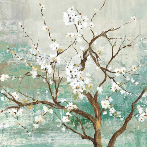 Kyoto I White Modern Wood Framed Art Print with Double Matting by Jensen, Asia