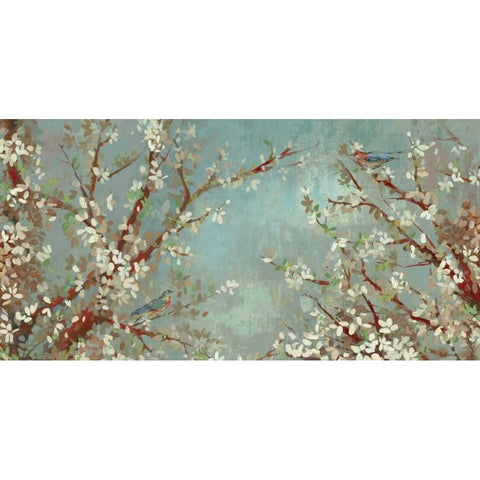 Follow Me Black Modern Wood Framed Art Print with Double Matting by Jensen, Asia