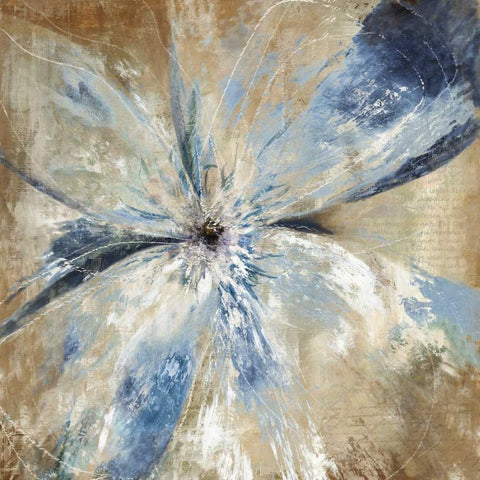 Unbound White Modern Wood Framed Art Print with Double Matting by Jensen, Asia