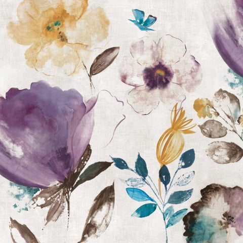 Quixotic II Black Modern Wood Framed Art Print with Double Matting by Jensen, Asia