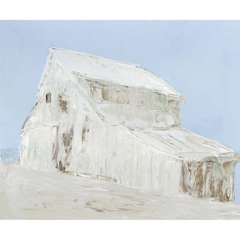 Oakdale Ranch I Black Modern Wood Framed Art Print by Stellar Design Studio