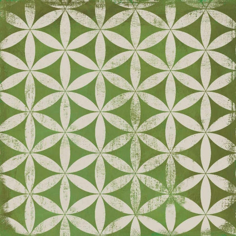 Noble III - Mini White Modern Wood Framed Art Print with Double Matting by Wilson, Aimee