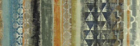 Totemic I White Modern Wood Framed Art Print with Double Matting by Wilson, Aimee