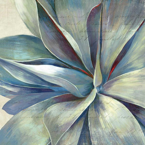 Succulence II - Mini Gold Ornate Wood Framed Art Print with Double Matting by Wilson, Aimee