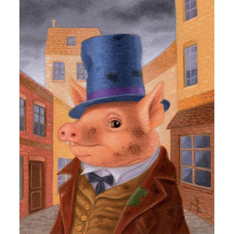 Dawkins White Modern Wood Framed Art Print by Matarazzo, Gina