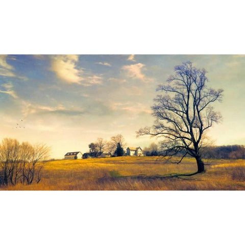 When I Come Back Black Modern Wood Framed Art Print by Rivera, John