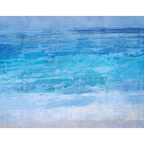 Evening Tide White Modern Wood Framed Art Print by Wiley, Marta