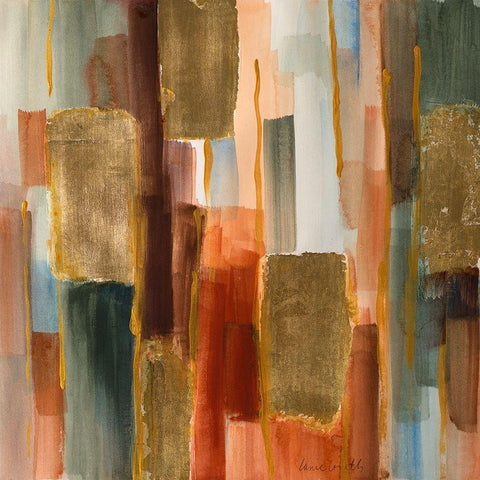 Woodlands I Black Modern Wood Framed Art Print by Loreth, Lanie