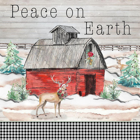 Believe in Holiday Magic II White Modern Wood Framed Art Print by Pinto, Patricia