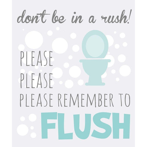 Dont Be in a Rush Black Modern Wood Framed Art Print with Double Matting by Quach, Anna