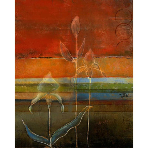 Imagination I White Modern Wood Framed Art Print by Pinto, Patricia