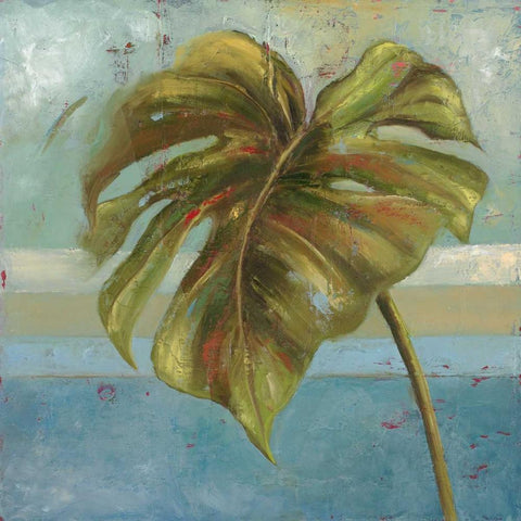 Blue Dream I White Modern Wood Framed Art Print by Pinto, Patricia