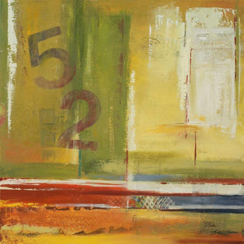 House 52 White Modern Wood Framed Art Print by Pinto, Patricia