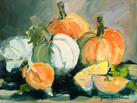 Harvested II Black Ornate Wood Framed Art Print with Double Matting by Slivka, Jane