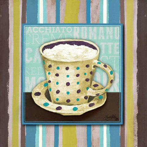 Morning Brew IV Black Modern Wood Framed Art Print by Medley, Elizabeth