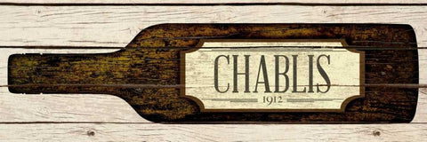 Chablis White Modern Wood Framed Art Print with Double Matting by SD Graphics Studio