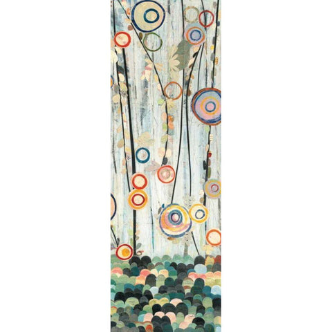 Blooming Meadow II Black Modern Wood Framed Art Print by Boggs, Candra