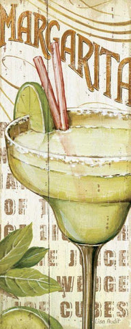 Margarita Black Ornate Wood Framed Art Print with Double Matting by Audit, Lisa