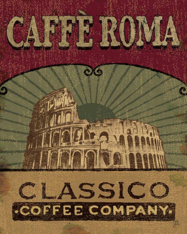 Coffee Blend I Black Ornate Wood Framed Art Print with Double Matting by Brissonnet, Daphne