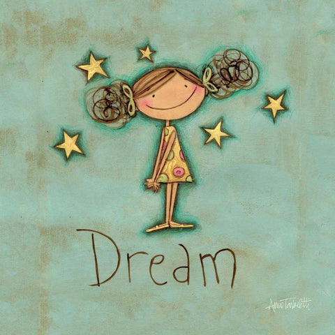 Dream White Modern Wood Framed Art Print by Tavoletti, Anne