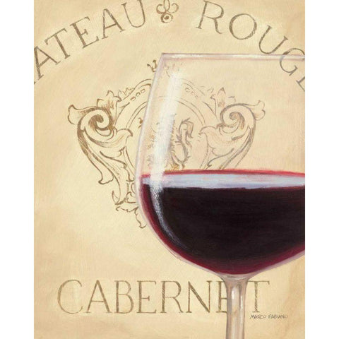 Chateau Nouveau Element IX White Modern Wood Framed Art Print by Fabiano, Marco