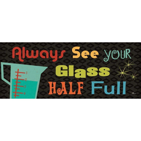 Kitchen It VI Black Modern Wood Framed Art Print by Pela Studio