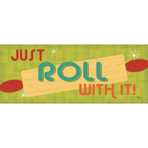 Kitchen It X Black Modern Wood Framed Art Print by Pela Studio