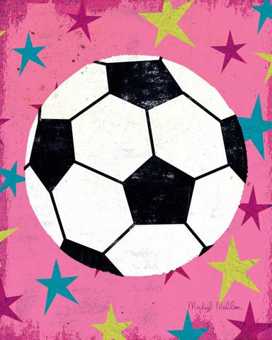 Girls Sports IV Black Ornate Wood Framed Art Print with Double Matting by Mullan, Michael