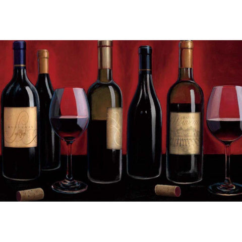 Grand Reserve Black Modern Wood Framed Art Print by Fabiano, Marco