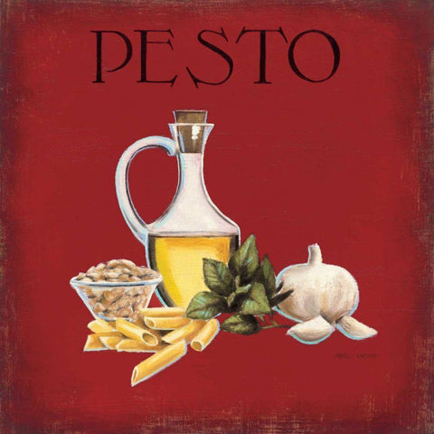 Italian Cuisine II Gold Ornate Wood Framed Art Print with Double Matting by Fabiano, Marco