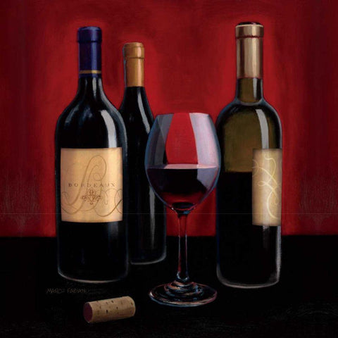 Grand Reserve Square II Black Modern Wood Framed Art Print by Fabiano, Marco