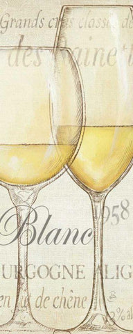 Les Blancs Black Ornate Wood Framed Art Print with Double Matting by Brissonnet, Daphne