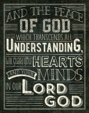 Holy Words II Black Ornate Wood Framed Art Print with Double Matting by Pela Studio