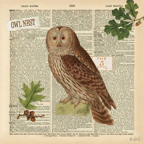 Lodge Collage I Gold Ornate Wood Framed Art Print with Double Matting by Pertiet, Katie