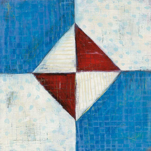 Modern Americana III White Modern Wood Framed Art Print by Averinos, Melissa