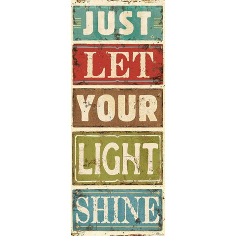 Shine I White Modern Wood Framed Art Print by Pela Studio