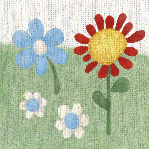 Americana Garden II Gold Ornate Wood Framed Art Print with Double Matting by Grove, Beth