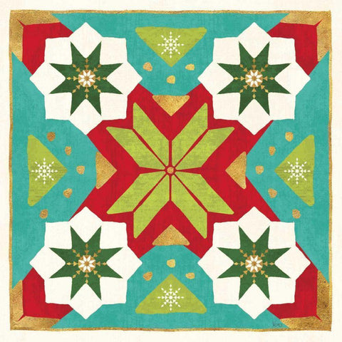 Winter Wishes VII Black Modern Wood Framed Art Print by Charron, Veronique