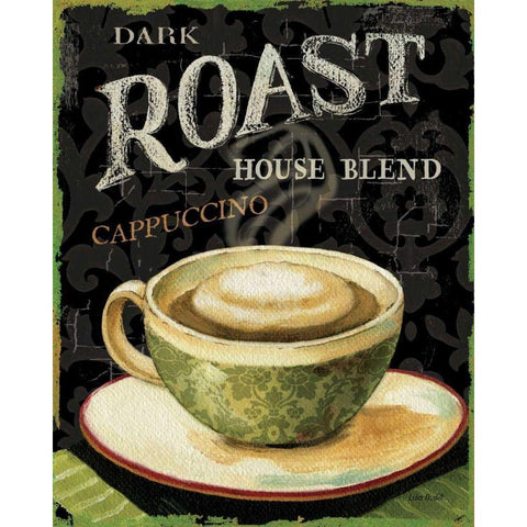 Today s Coffee III White Modern Wood Framed Art Print by Audit, Lisa