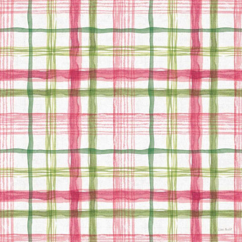 Pink Garden Step 07 White Modern Wood Framed Art Print with Double Matting by Audit, Lisa