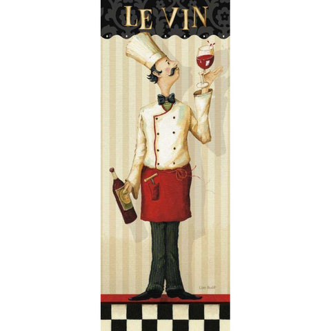 Chefs Masterpiece I Black Modern Wood Framed Art Print with Double Matting by Audit, Lisa