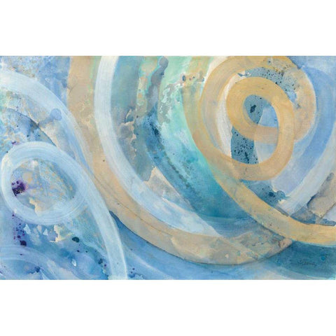 On the Roller Coaster Black Modern Wood Framed Art Print by Hristova, Albena