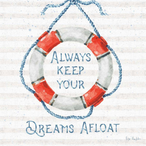 Nautical Life VI White Modern Wood Framed Art Print by Audit, Lisa