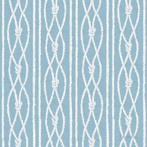 Nautical Life Step 08C White Modern Wood Framed Art Print with Double Matting by Audit, Lisa