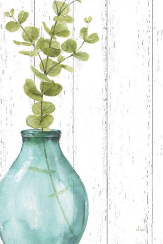 Mixed Greens LXXXV Shiplap Crop White Modern Wood Framed Art Print with Double Matting by Audit, Lisa