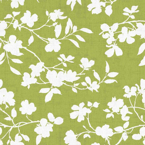 Dogwood Garden Step 05C White Modern Wood Framed Art Print with Double Matting by Audit, Lisa