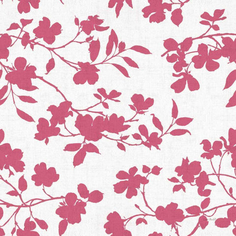 Dogwood Garden Step 06A White Modern Wood Framed Art Print with Double Matting by Audit, Lisa