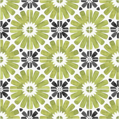 Mixed Greens Step 21A Black White Modern Wood Framed Art Print by Audit, Lisa