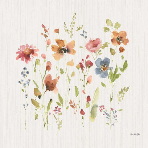 Time to Share VIII White Modern Wood Framed Art Print with Double Matting by Audit, Lisa