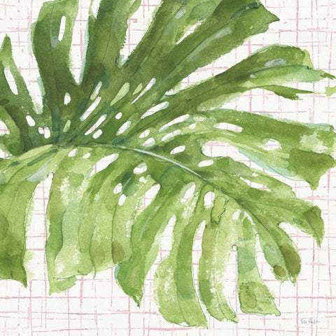 Mixed Greens LXXIV on Pink Black Ornate Wood Framed Art Print with Double Matting by Audit, Lisa
